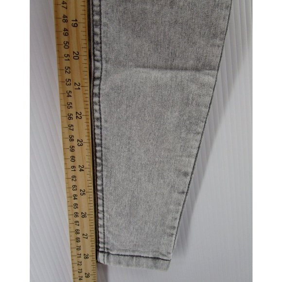 Zara Jeans 4 Trafaluc Jegging Slim Denim Pants Preppy Acid Wash * - Picture 5 of 8